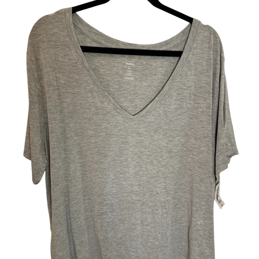 NWT Auden Light Gray Sleep Tee